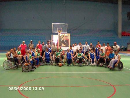 a Agadir / equipe c.s.a.m.h et equipe de  harach algere